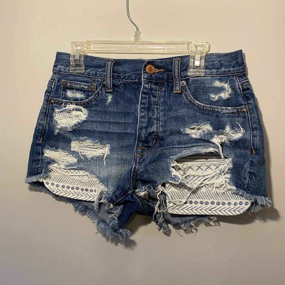 American Eagle size 0 Vintage High-rise shorts